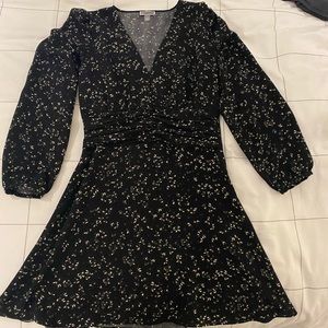 Chelsea28 Black floral dress
